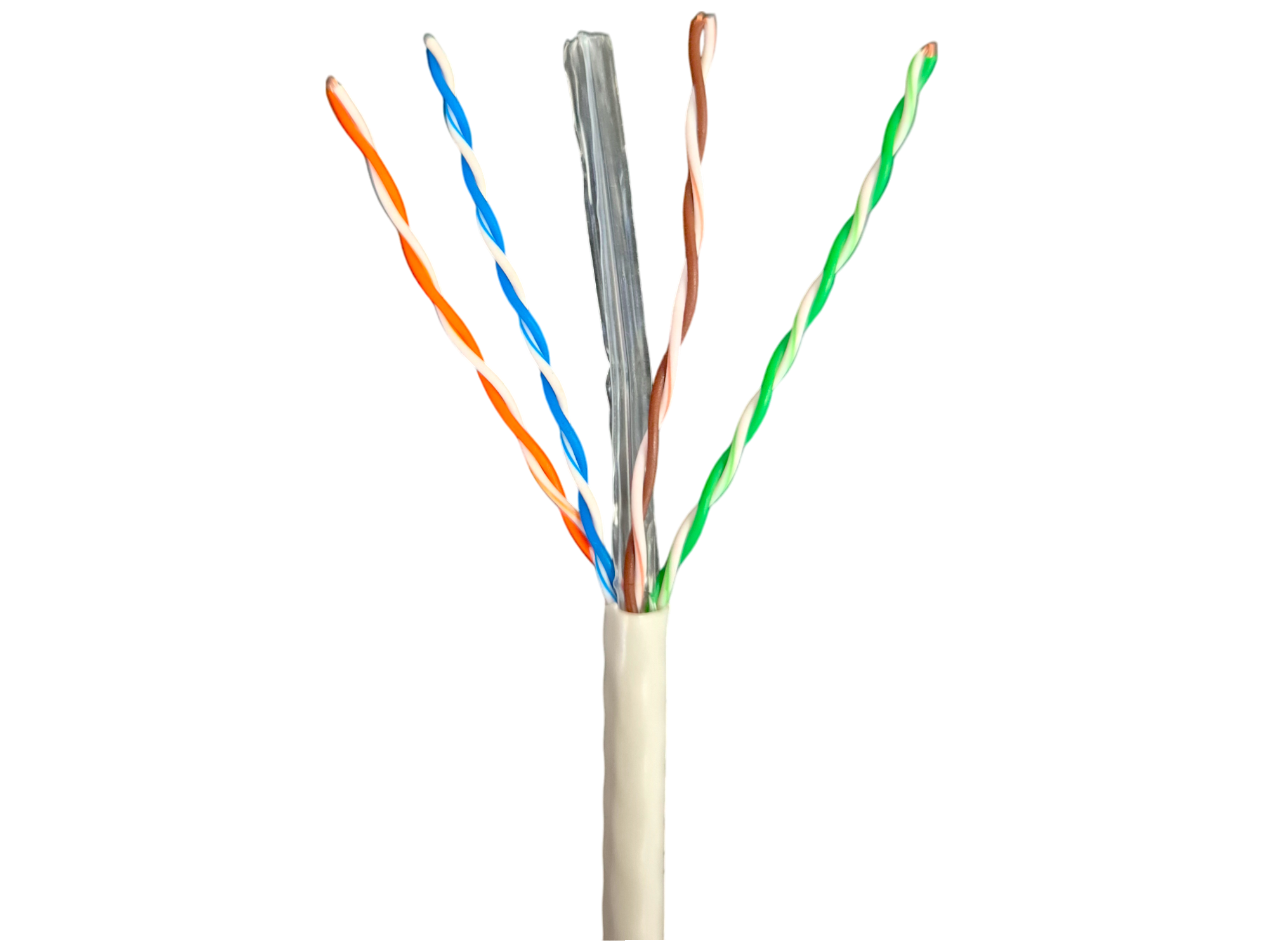 Кабель GEAR UTP 305м, cat.6e, CU, 4*2*0,54, PVC, indoor, grey (GEC-UTPC6CU054305)